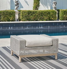 Homestyle Furniture - Ashley Furniture - Seton Creek Outdoor Ottoman with Cushion - Ottoman with Cushion - P798-814