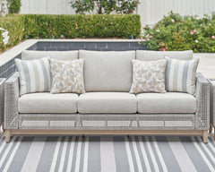 Homestyle Furniture - Ashley Furniture - Seton Creek Outdoor Sofa with Cushion - Sofa with Cushion - P798-838