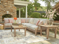 Homestyle Furniture - Ashley Furniture - Clare View 4-Piece Outdoor Sectional - 4-Piece Outdoor Sectional - P801P11