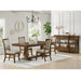 Phillipe Dining Table with with 18"" Leaf in Cherry – SKU D-5210-5-DT | HomeStyle Furniture