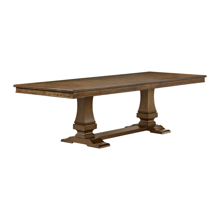Phillipe Dining Table with with 18"" Leaf in Cherry