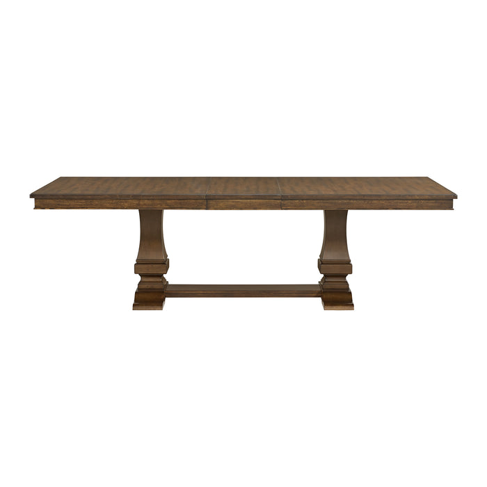 Phillipe Dining Table with with 18"" Leaf in Cherry