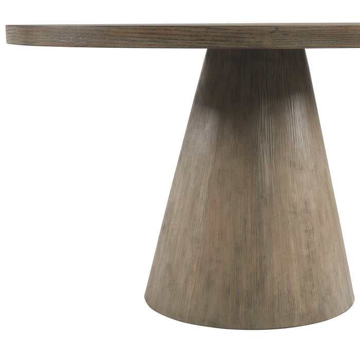 Portland Round Dining Table in Grey