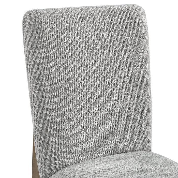 Portland Side Chair with Grey Fabric (PGY1113-4) in Grey (2 Per Carton)