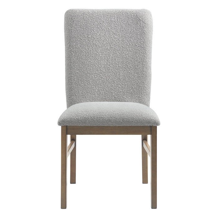 Portland Side Chair with Grey Fabric (PGY1113-4) in Grey (2 Per Carton)