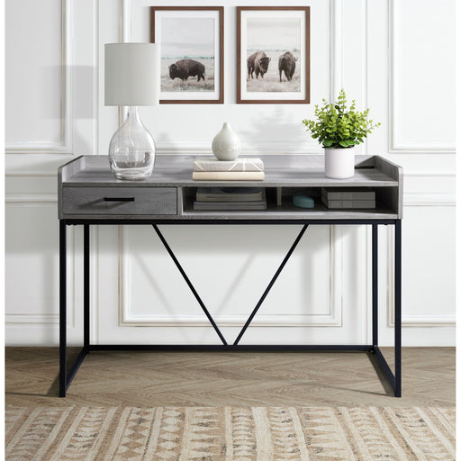 Preston Desk - Grey – SKU CKPS300DK | HomeStyle Furniture