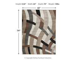 Jacinth 5' x 6'7" Rug