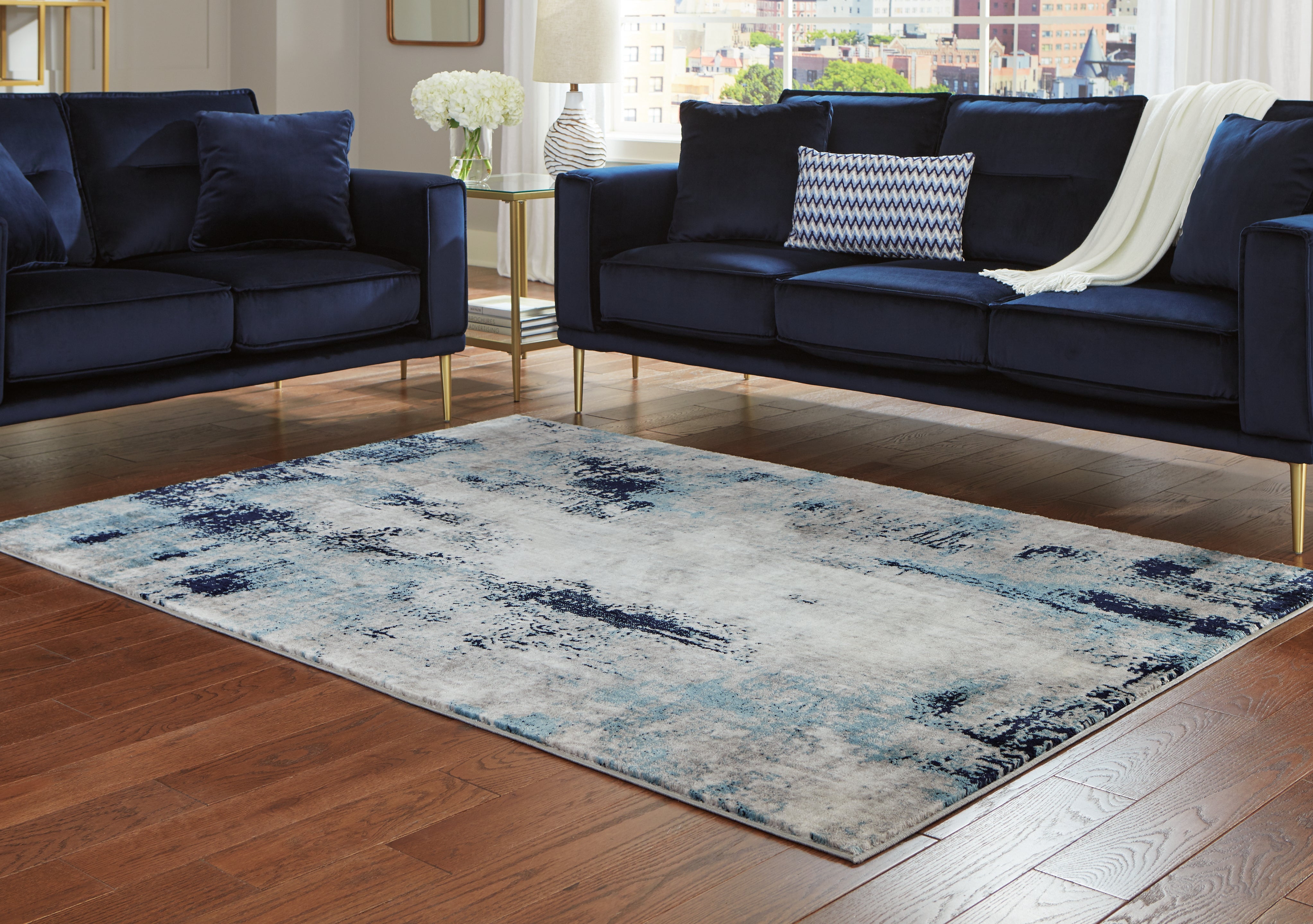 Homestyle Furniture - Ashley Furniture - Leonelle 5'3" x 7'3" Rug - 5'3" x 7'3" Rug - R404872