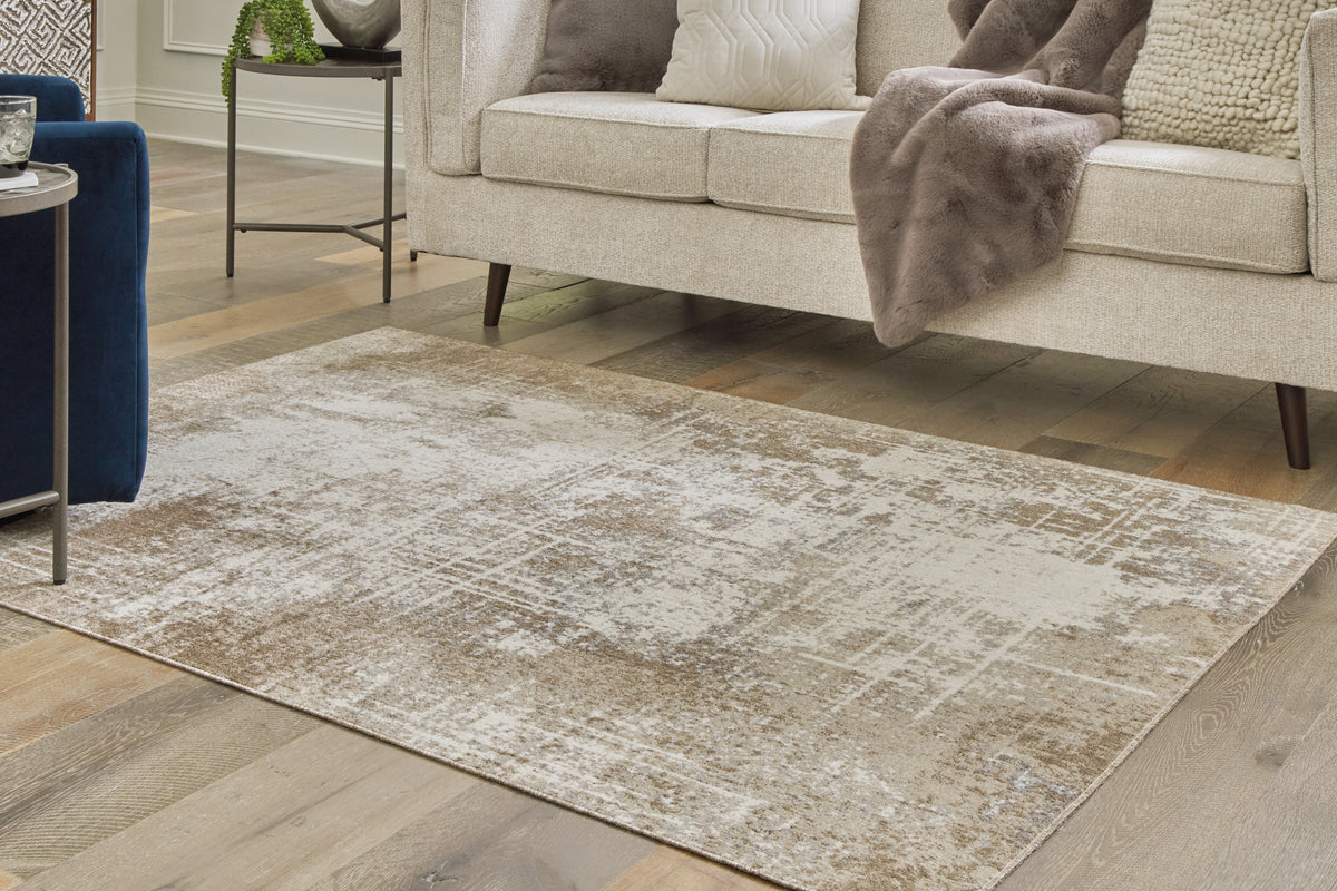 Homestyle Furniture - Ashley Furniture - Grifflain 5'1" x 7' Washable Rug - 5'1" x 7' Washable Rug - R406232