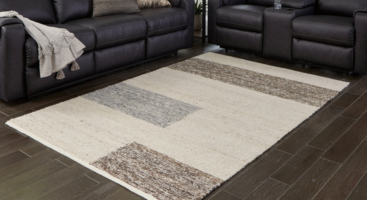 Homestyle Furniture - Ashley Furniture - Barus 5' x 7' Rug - 5' x 7' Rug - R406402