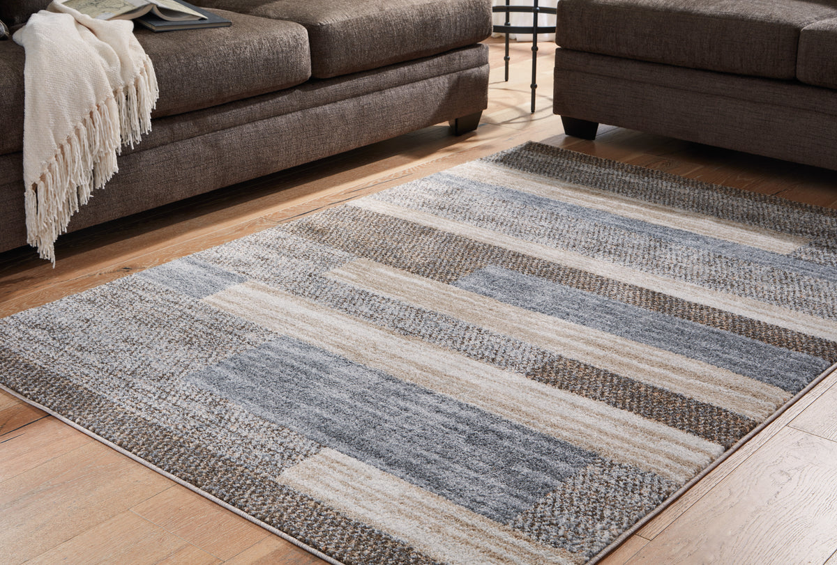 Homestyle Furniture - Ashley Furniture - Sethburn 5' x 7' Rug - 5' x 7' Rug - R406592