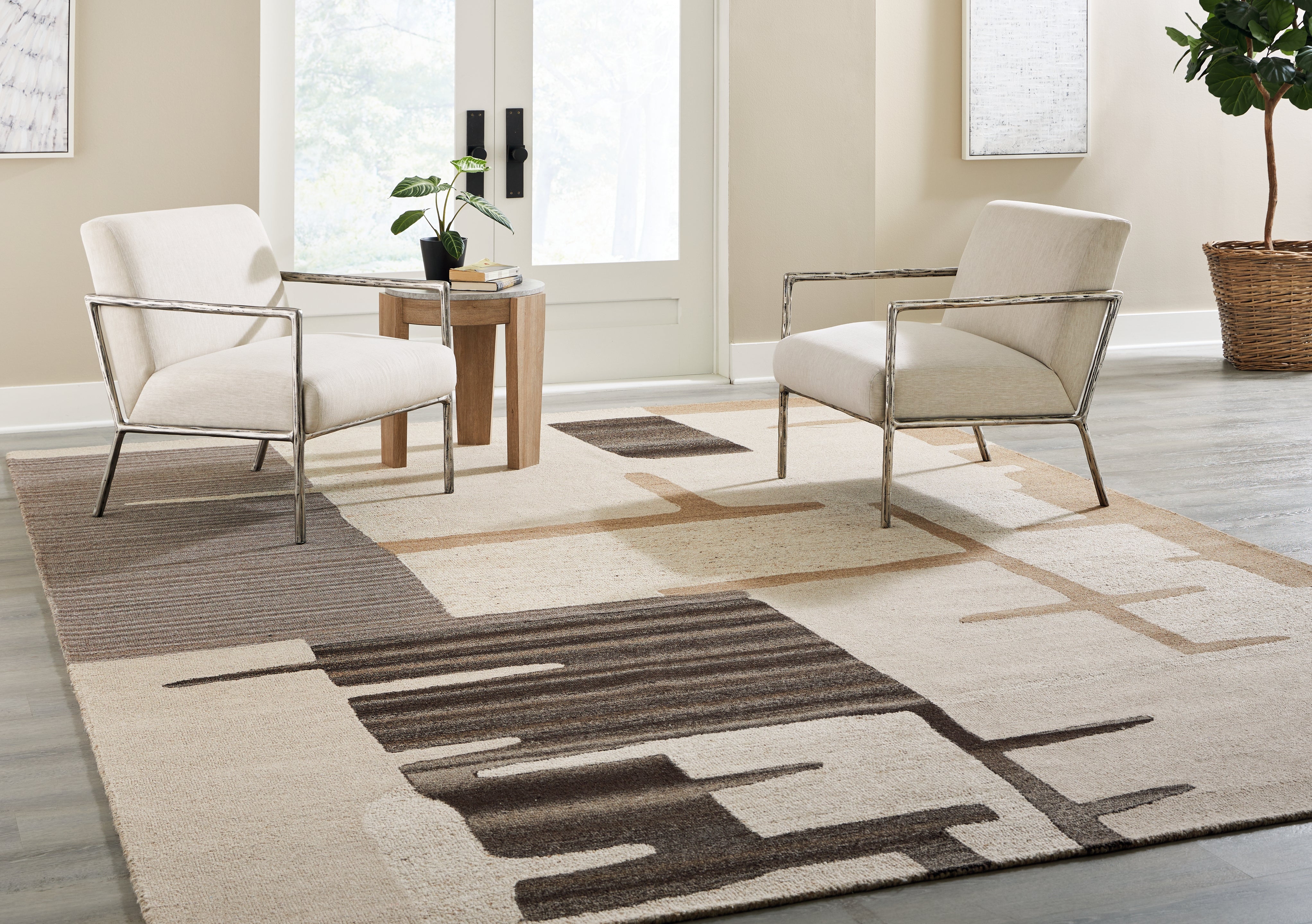 Homestyle Furniture - Ashley Furniture - Kencher 10' x 14' Rug - 10' x 14' Rug - R406820