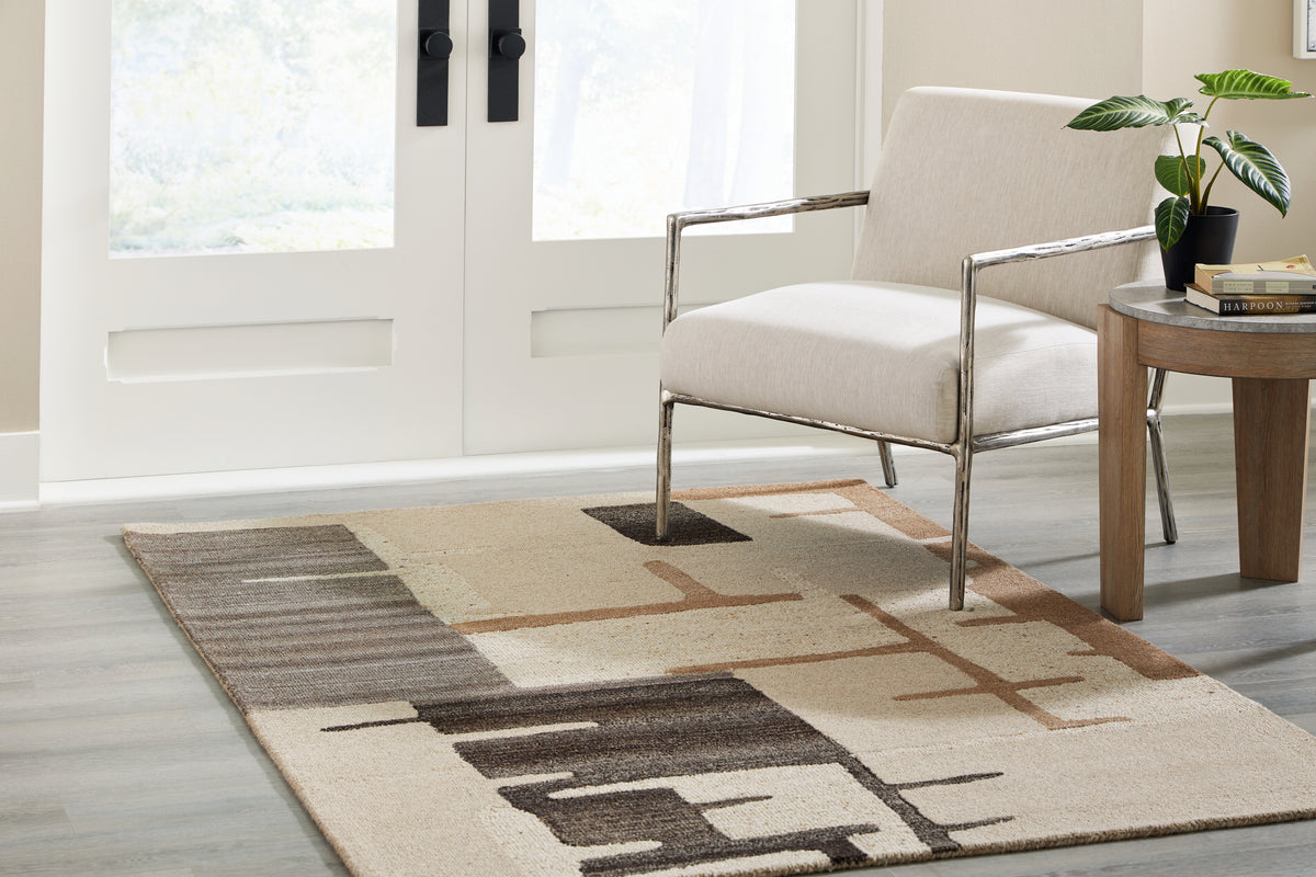 Homestyle Furniture - Ashley Furniture - Kencher 5' x 7' Rug - 5' x 7' Rug - R406822