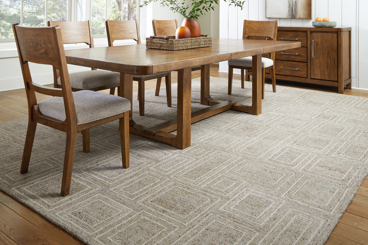 Homestyle Furniture - Ashley Furniture - Brickburgh 10' x 14' Rug - 10' x 14' Rug - R406900