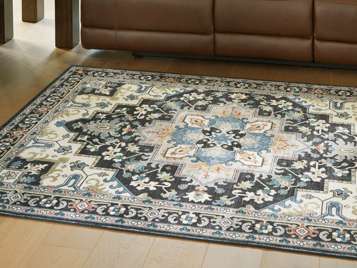 Homestyle Furniture - Ashley Furniture - Leningston 8' x 10' Washable Rug - 8' x 10' Washable Rug - R407061