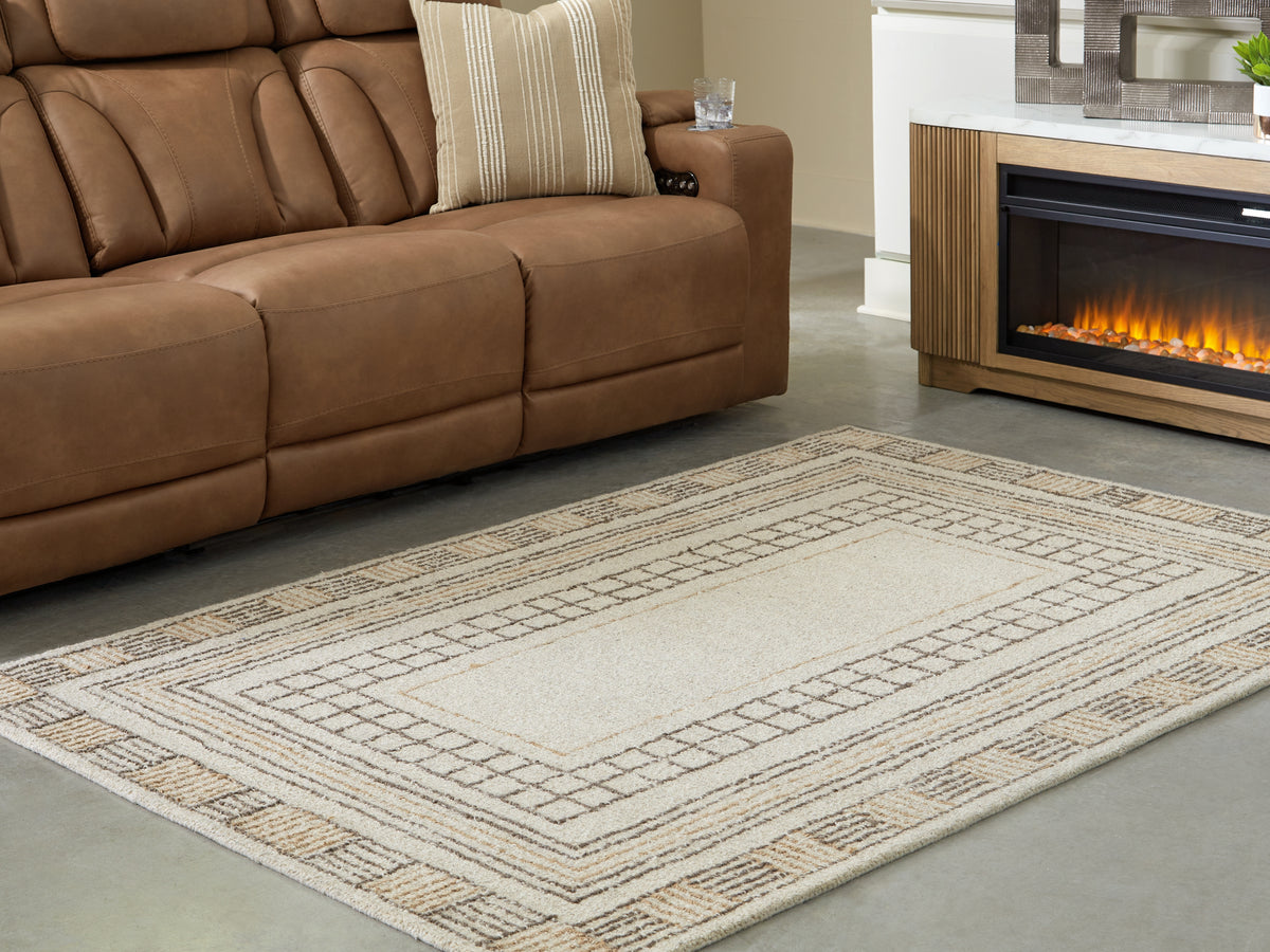 Homestyle Furniture - Ashley Furniture - Idaman Medium Rug - Medium Rug - R407292