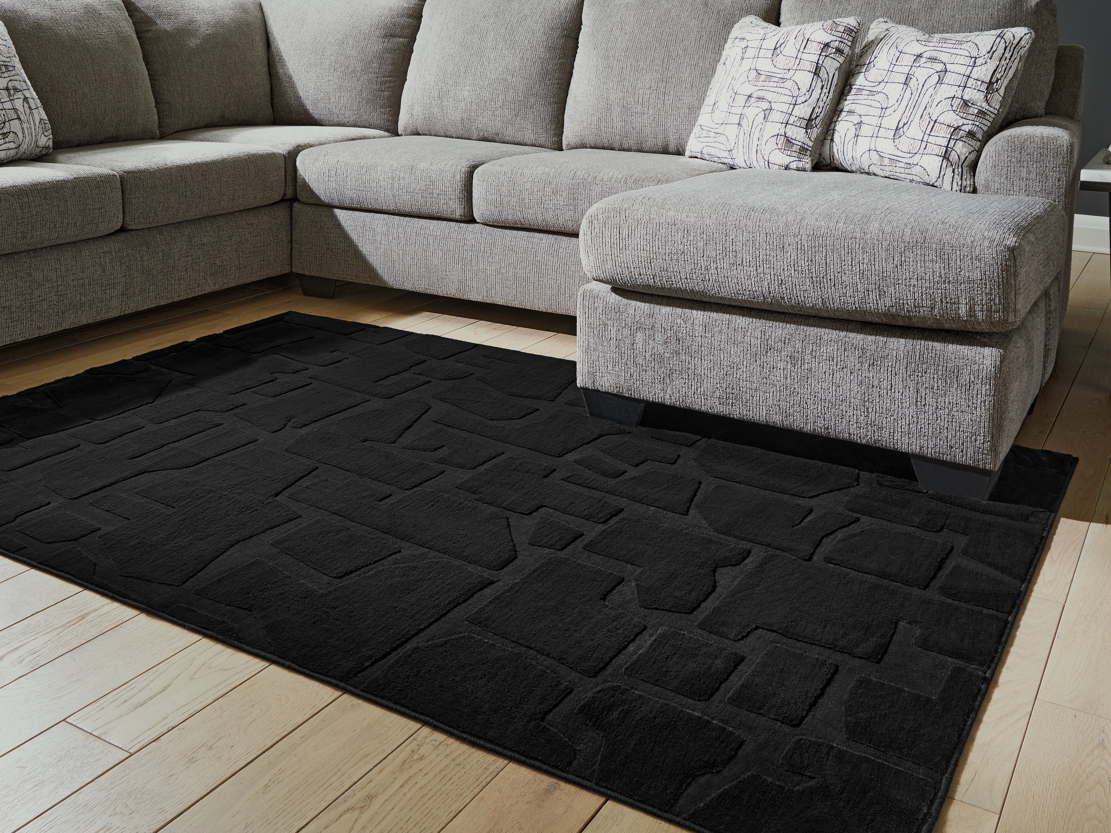 Homestyle Furniture - Ashley Furniture - Gibbswell Washable 5' x 7' Area Rug - Washable 5' x 7' Area Rug - R407462