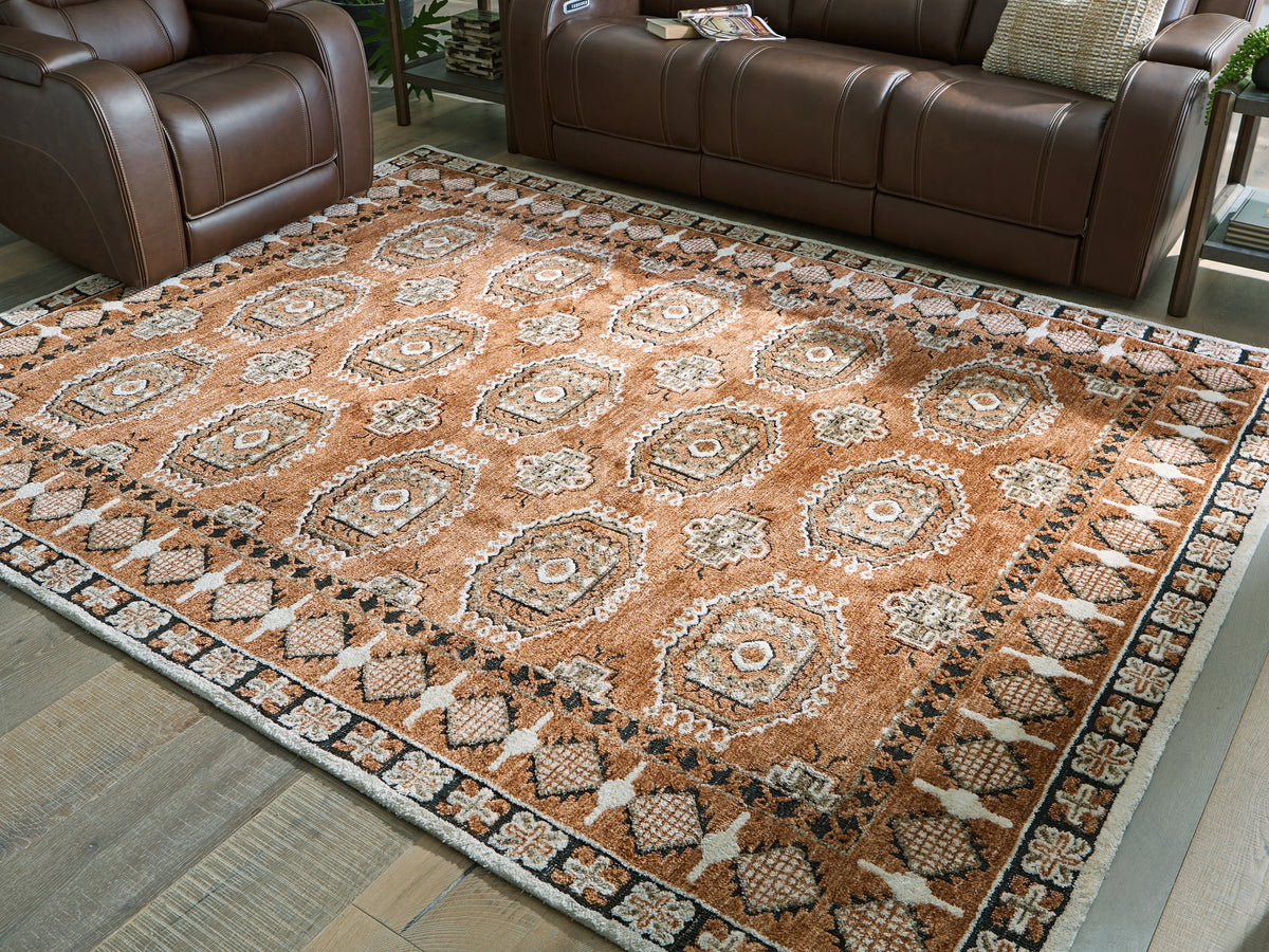 Homestyle Furniture - Ashley Furniture - Qaabiz 7'8" x 10' Area Rug - 7'8" x 10' Area Rug - R407521