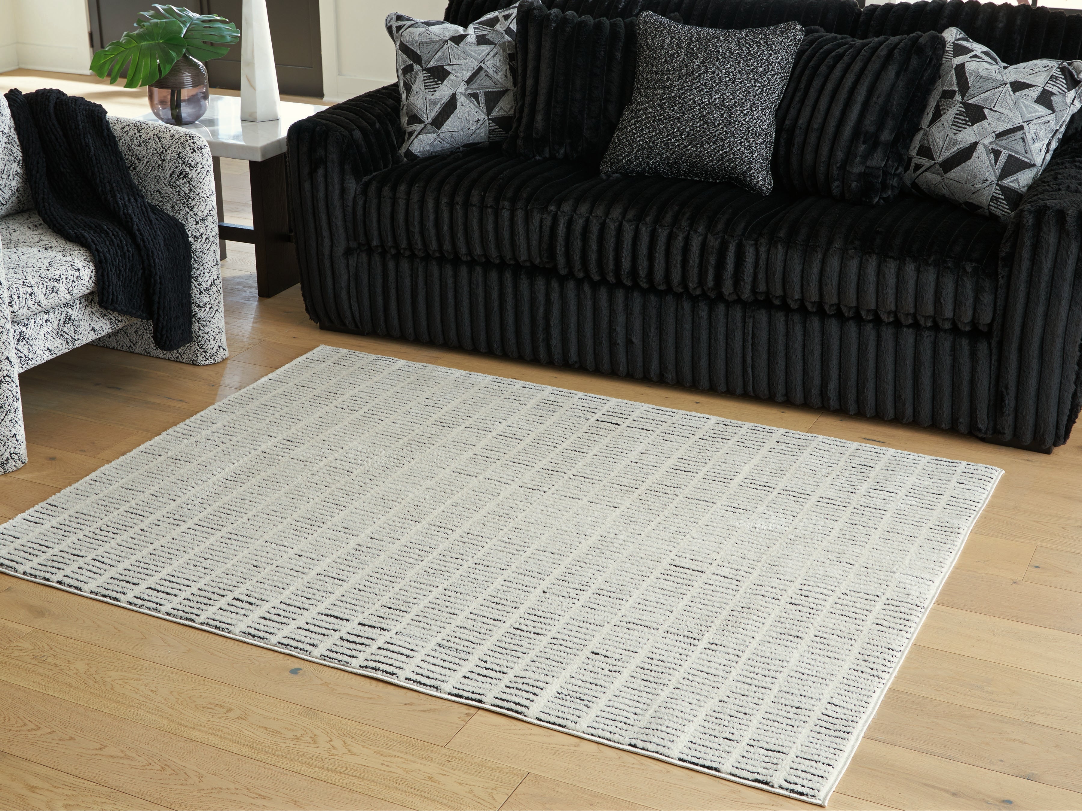 Homestyle Furniture - Ashley Furniture - Turinwith 5'3" x 7' Area Rug - 5'3" x 7' Area Rug - R407552