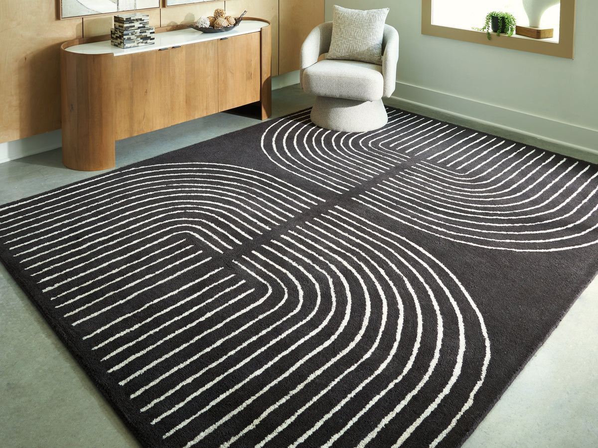 Homestyle Furniture - Ashley Furniture - Eldonmore 7'8" x 10' Area Rug - 7'8" x 10' Area Rug - R407571