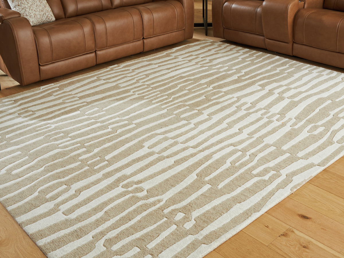 Homestyle Furniture - Ashley Furniture - Corrbell 7'8" x 10' Area Rug - 7'8" x 10' Area Rug - R407631
