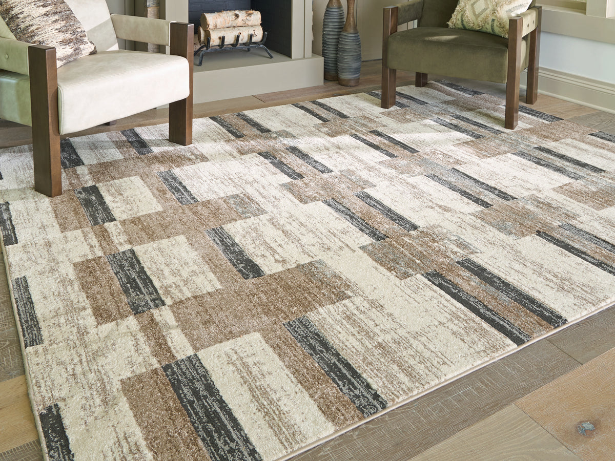 Homestyle Furniture - Ashley Furniture - Alstone 7'10" x 10' Area Rug - 7'10" x 10' Area Rug - R407731