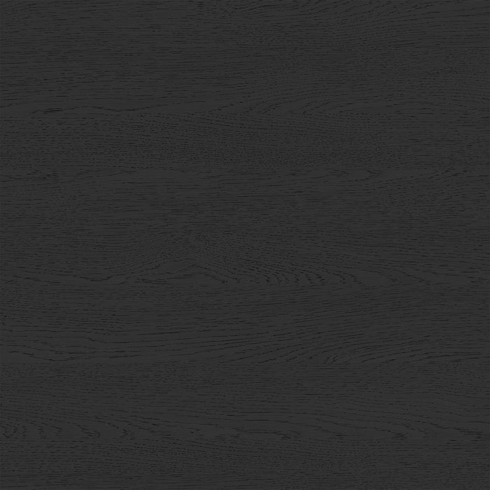 Ridgemont Coffee Table with Casters/Push Through Drawer in Black with Grain