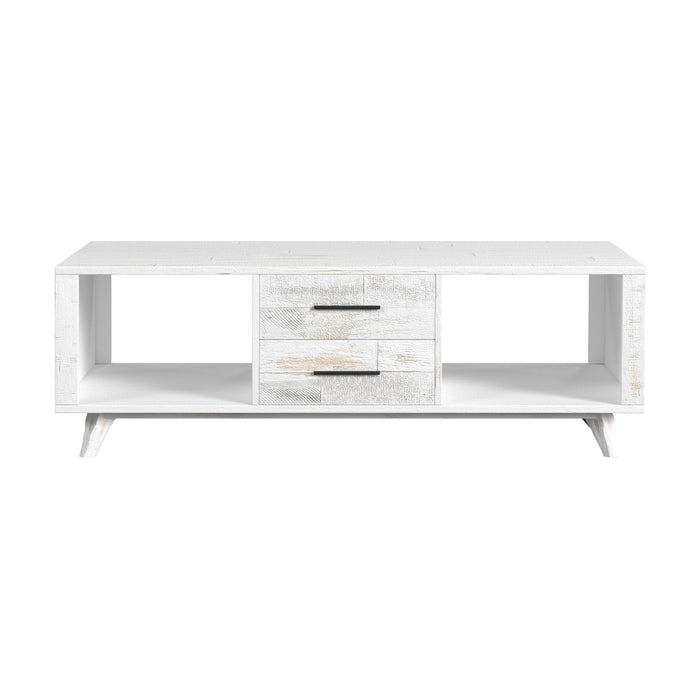 Rogen Rustic Coffee Table in Rustic White