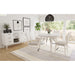 Rogen Rustic Counter Side Chair with Grey Fabric in Rustic White (2 Per Carton) – SKU D-12850-7-CSC | HomeStyle Furniture