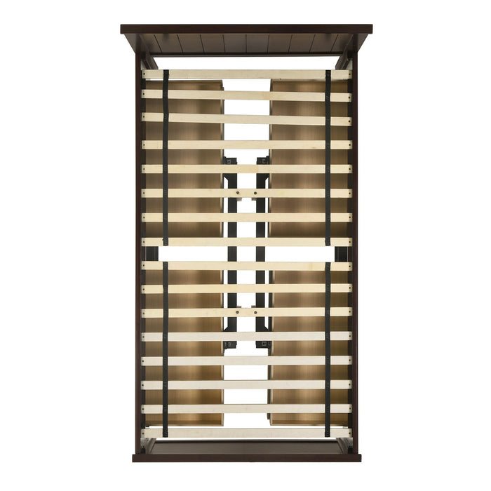 Sami Twin Captains Bed in Espresso