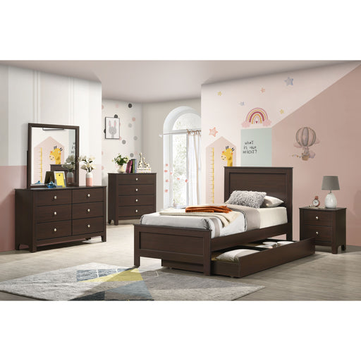 Sami Youth Storage Trundle in Espresso – SKU SM590TT | HomeStyle Furniture