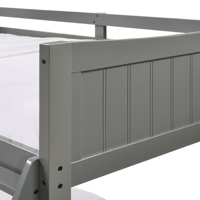 Sami Twin Over Twin Bunk Grey