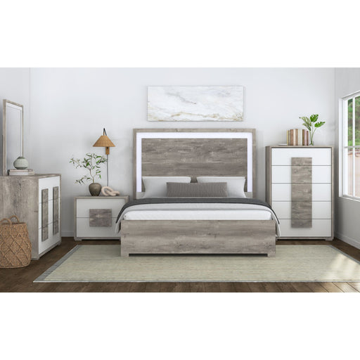 San Matteo 5-Drawer Chest in Dual Tone – SKU B-16010-7-CH | HomeStyle Furniture