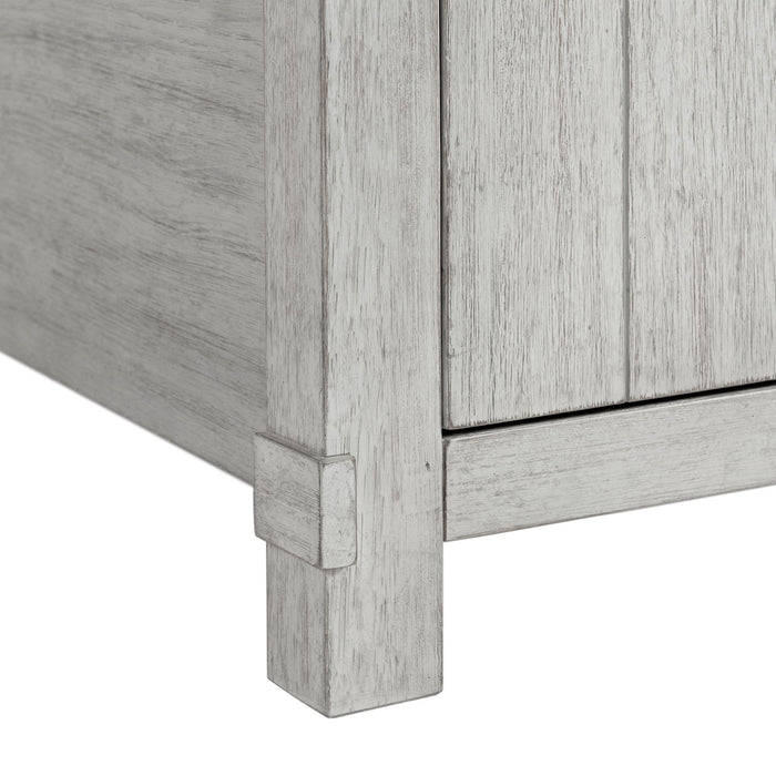 Scott Queen Storage Bed White Finish