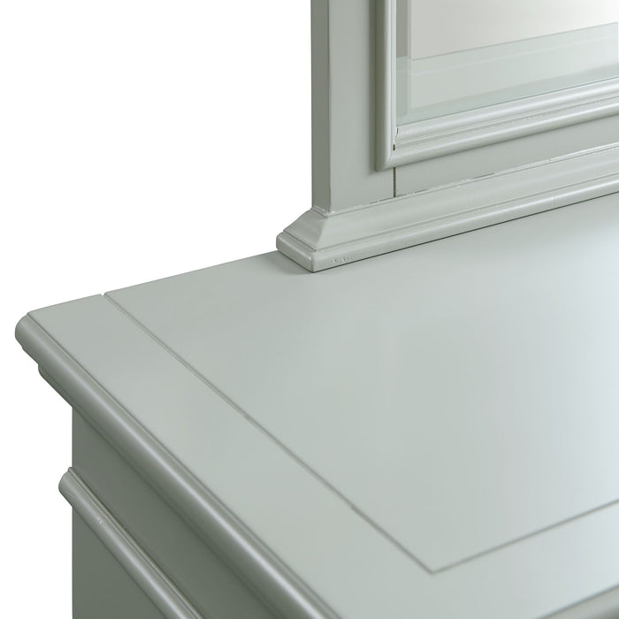 Slater 9-Drawer Dressser with Mirror