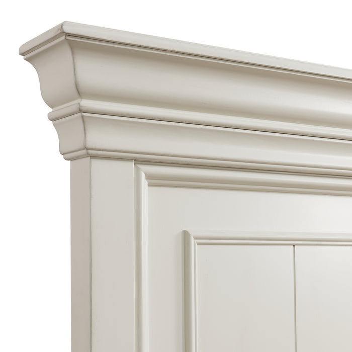 Slater King Bed in Antique White