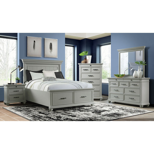 Slater Nightstand w/USB Grey – SKU SR300NS | HomeStyle Furniture