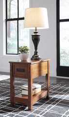 Homestyle Furniture - Ashley Furniture - Breegin Chairside End Table - Chair Side End Table - T007-319
