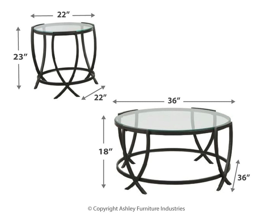 Tarrin Table (Set of 3)  Homestyle Furniture (ARk)