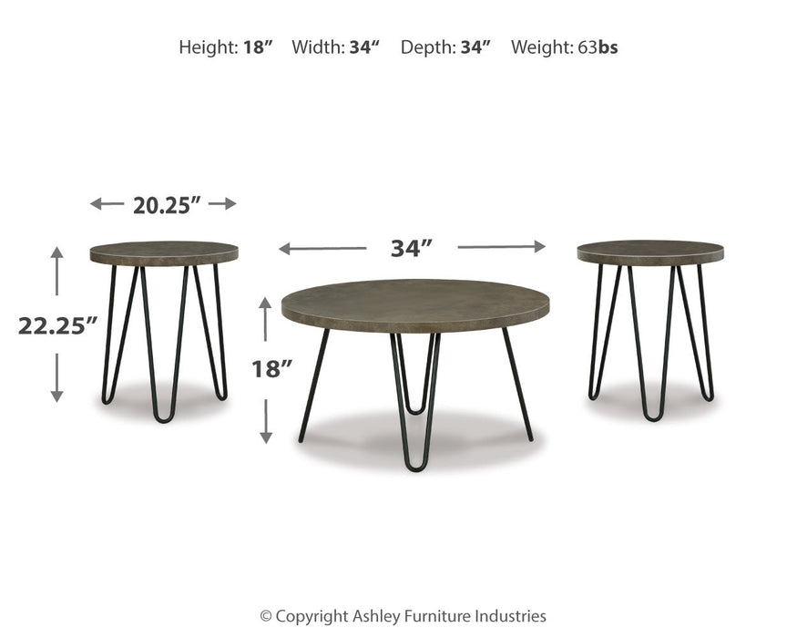 Hadasky Table (Set of 3)  Homestyle Furniture (ARk)