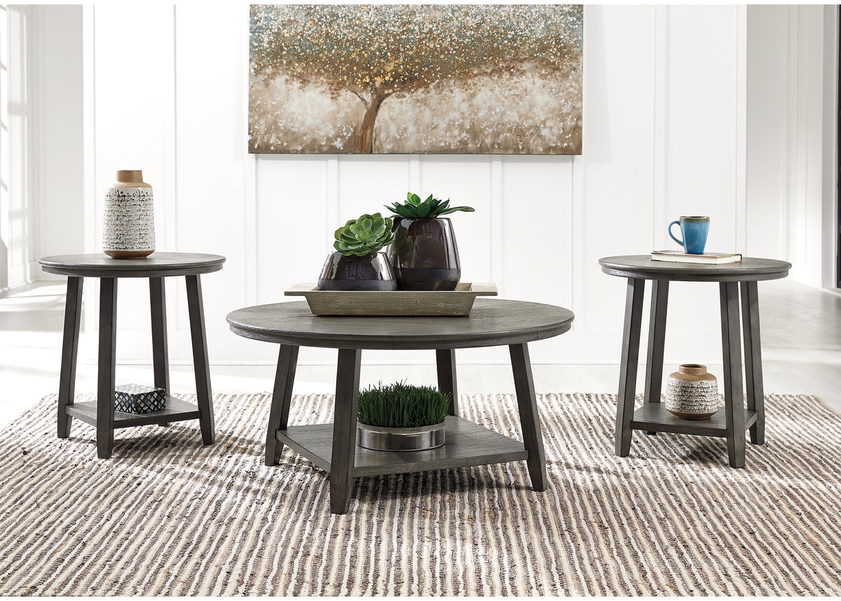 Homestyle Furniture - Ashley Furniture - Caitbrook Table (Set of 3) - Occasional Table Set (3/CN) - T188-13