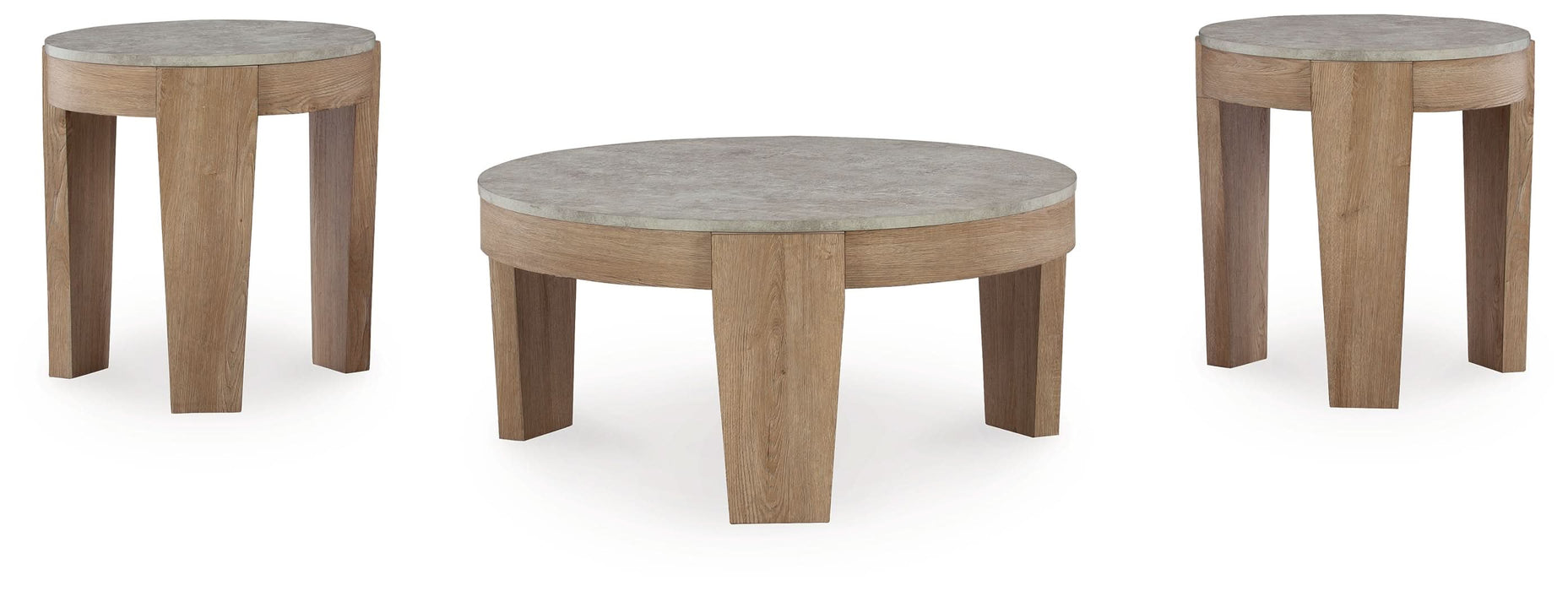 Guystone Table (Set of 3)  Homestyle Furniture (ARk)