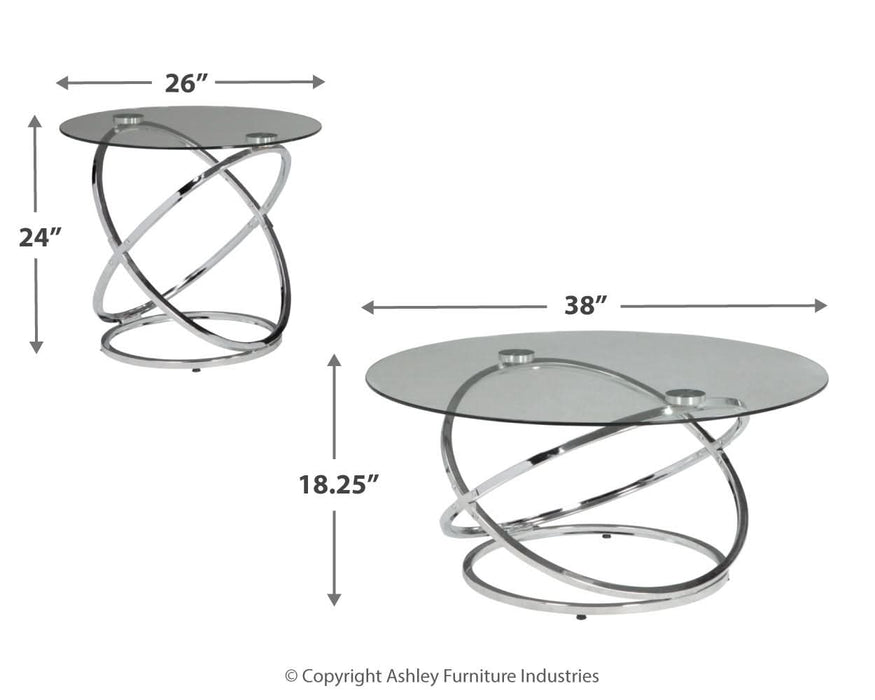 Hollynyx Table (Set of 3)  Homestyle Furniture (ARk)