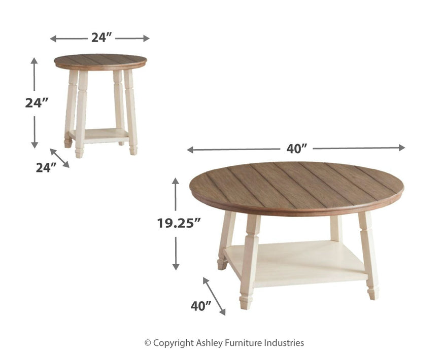 Bolanbrook Table (Set of 3)  Homestyle Furniture (ARk)