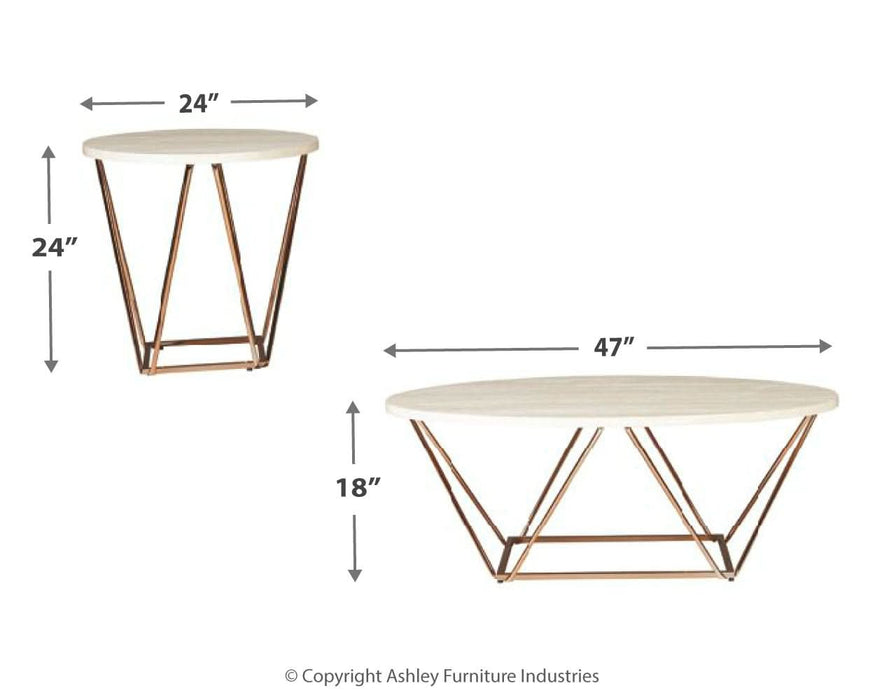 Tarica Table (Set of 3)  Homestyle Furniture (ARk)