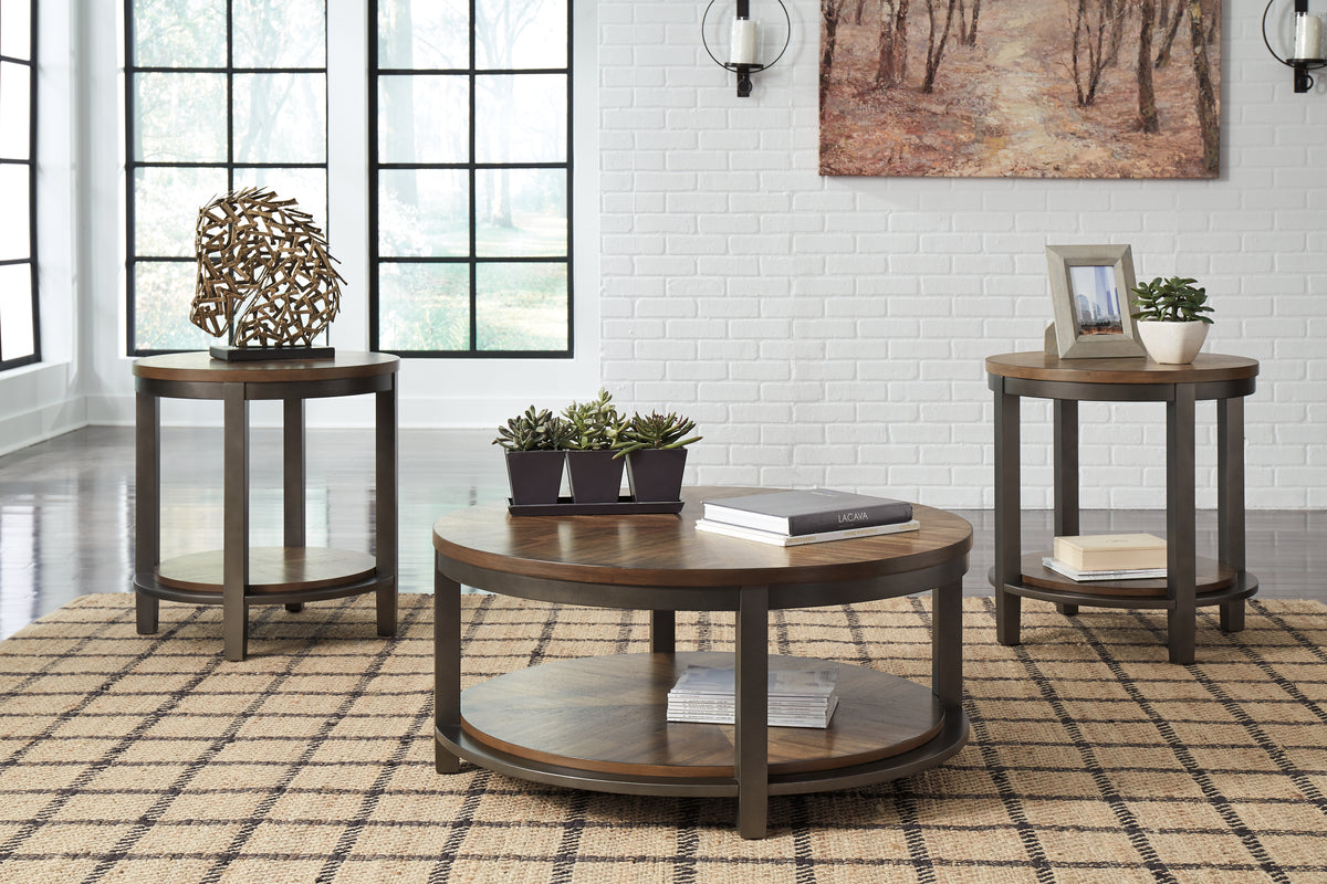 Homestyle Furniture - Ashley Furniture - Roybeck Table (Set of 3) - Occasional Table Set (3/CN) - T411-13