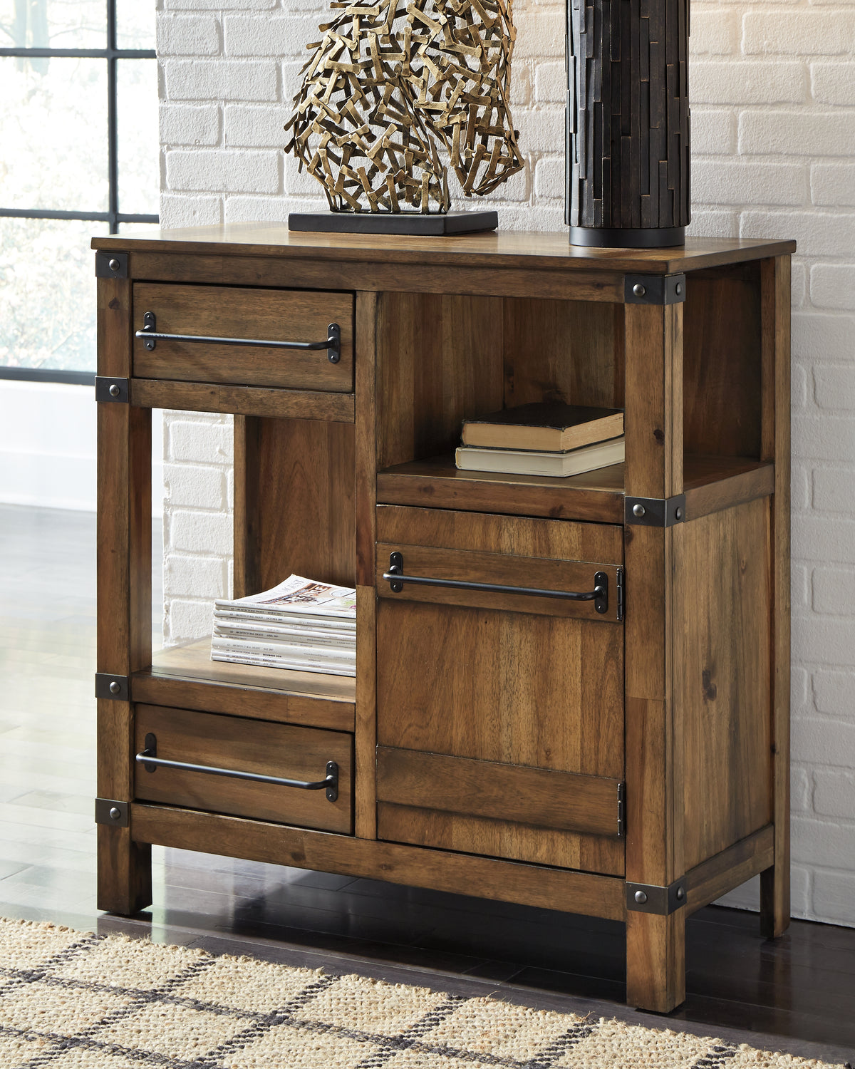 Homestyle Furniture - Ashley Furniture - Roybeck Accent Cabinet - Accent Cabinet - T411-40