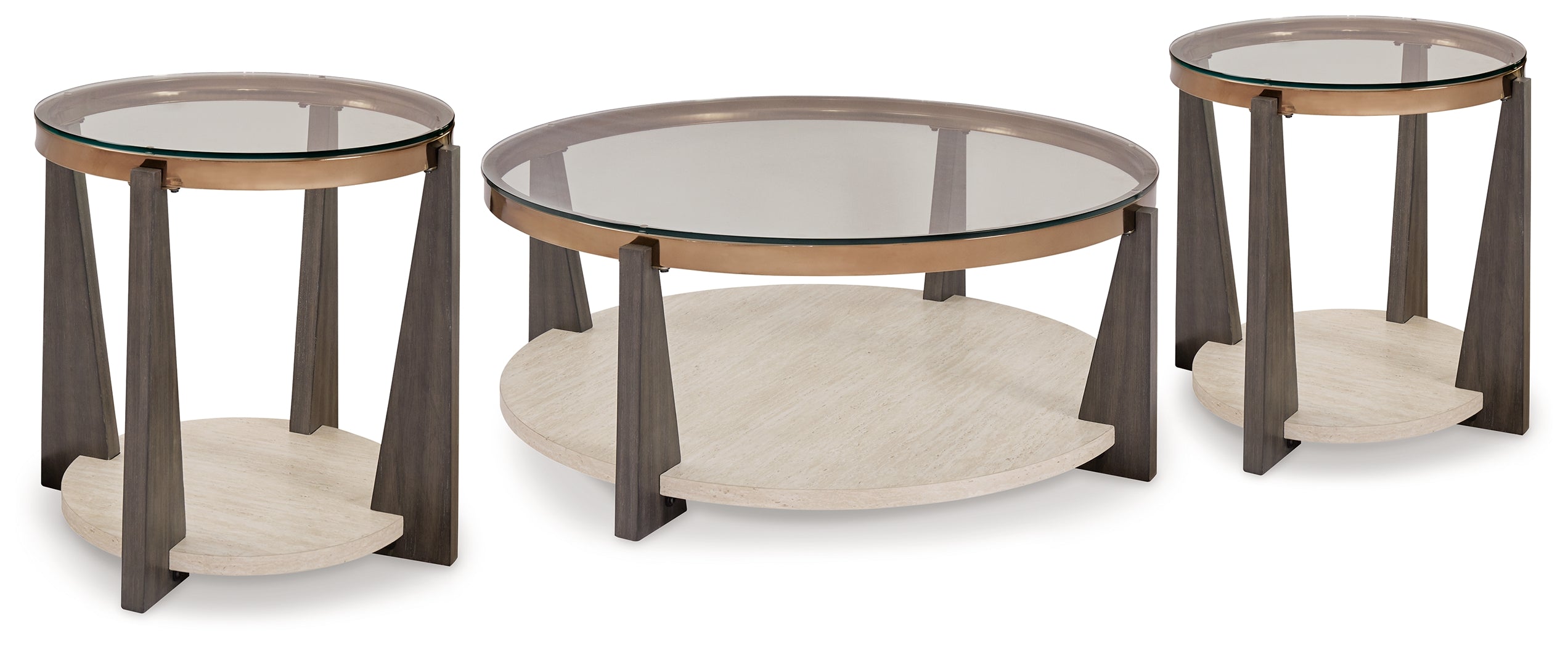 Homestyle Furniture - Ashley Furniture - Frazwa Coffee Table and 2 End Tables - Coffee Table and 2 End Tables - T432T1