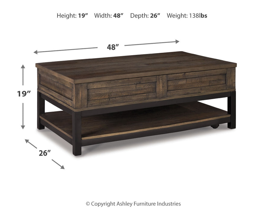 Johurst Coffee Table with Lift Top  Homestyle Furniture (ARk)