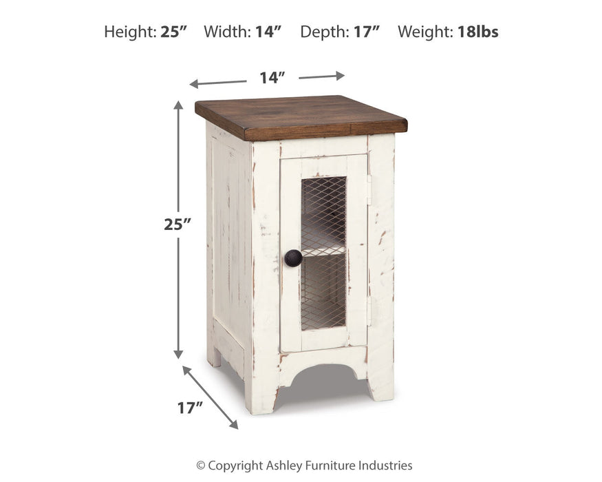 Wystfield Chairside End Table  Homestyle Furniture (ARk)